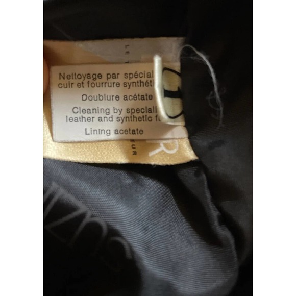 VNTG Suziklo RARE Made in Paris France Faux Fur Coat Chocolate Brown Size 1 - Picture 8 of 11